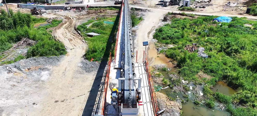 Cintura a corda in acciaio continuo a lunga distanza QMH Tunnel di conservazione dell'acqua TBM Scavi rapidi