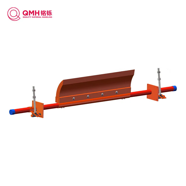 In che modo un raschiatore per puleggia in poliuretano di tipo H migliora le prestazioni del trasportatore?